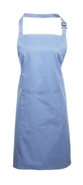 Premier ‘colours’ Bib Apron With Pocket - blue