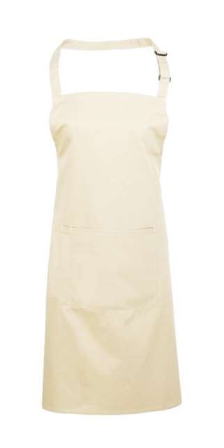 Premier ‘colours’ Bib Apron With Pocket - brown