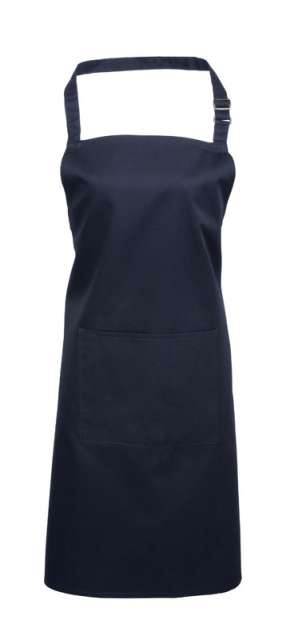 Premier ‘colours’ Bib Apron With Pocket - Premier ‘colours’ Bib Apron With Pocket - Navy