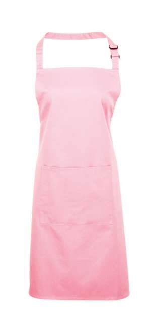 Premier ‘colours’ Bib Apron With Pocket - pink