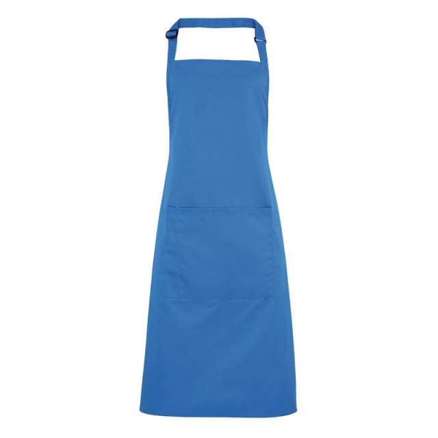 Premier ‘colours’ Bib Apron With Pocket - Premier ‘colours’ Bib Apron With Pocket - Royal