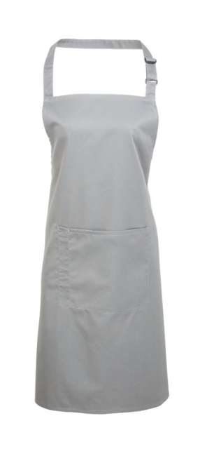 Premier ‘colours’ Bib Apron With Pocket - grey