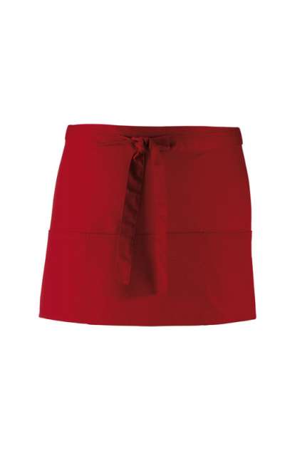 Premier 'colours Collection’ Three Pocket Apron - červená