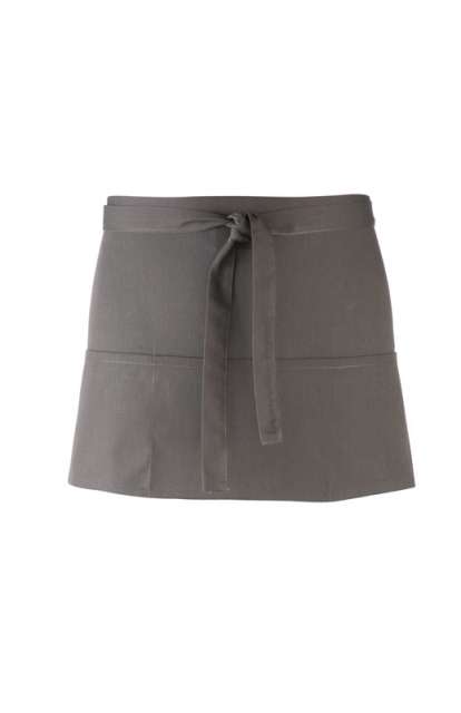 Premier 'colours Collection’ Three Pocket Apron - Premier 'colours Collection’ Three Pocket Apron - Charcoal