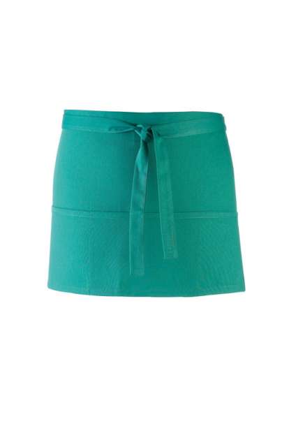 Premier 'colours Collection’ Three Pocket Apron - green