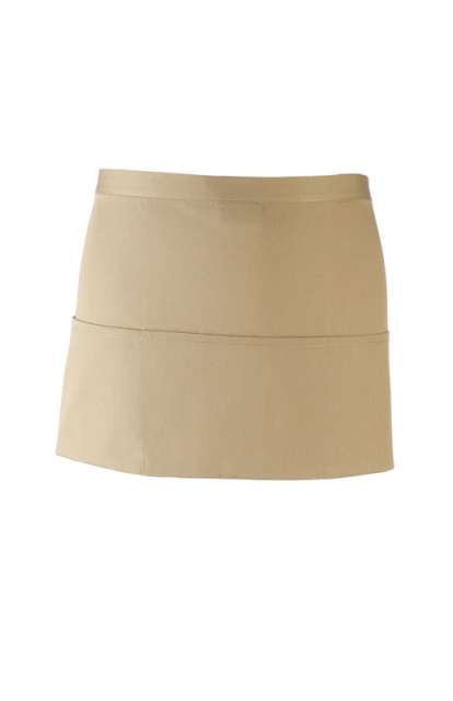 Premier 'colours Collection’ Three Pocket Apron - Premier 'colours Collection’ Three Pocket Apron - Sand