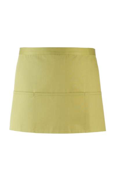 Premier 'colours Collection’ Three Pocket Apron - green