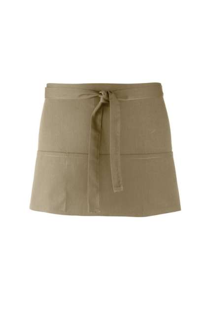 Premier 'colours Collection’ Three Pocket Apron - Premier 'colours Collection’ Three Pocket Apron - Military Green