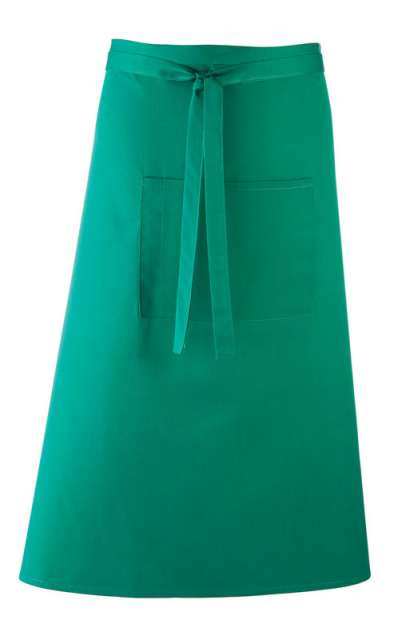 Premier 'colours Collection’ Bar Apron With Pocket - Premier 'colours Collection’ Bar Apron With Pocket - Kelly Green