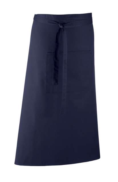Premier 'colours Collection’ Bar Apron With Pocket - Premier 'colours Collection’ Bar Apron With Pocket - Navy