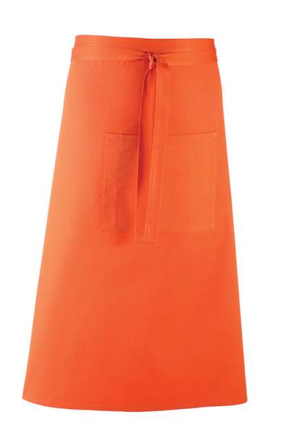 Premier 'colours Collection’ Bar Apron With Pocket - oranžová