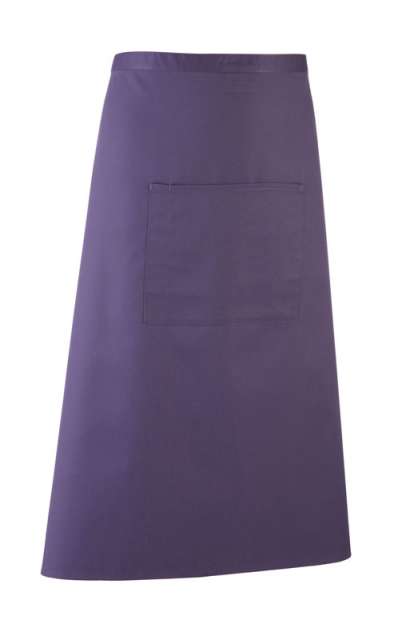 Premier 'colours Collection’ Bar Apron With Pocket - Premier 'colours Collection’ Bar Apron With Pocket - Purple