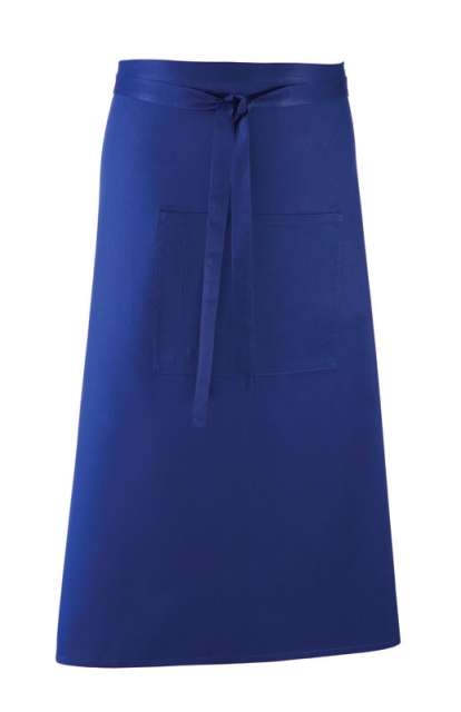 Premier 'colours Collection’ Bar Apron With Pocket - modrá