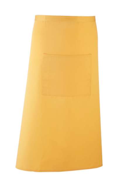 Premier 'colours Collection’ Bar Apron With Pocket - yellow