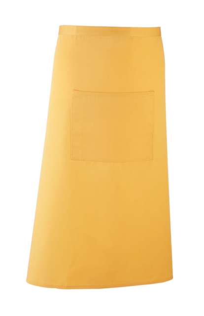 Premier 'colours Collection’ Bar Apron With Pocket - žltá