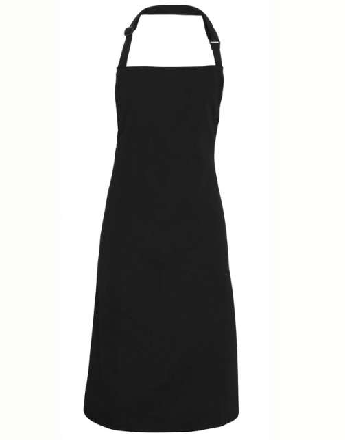 Premier Polyester Bib Apron - čierna