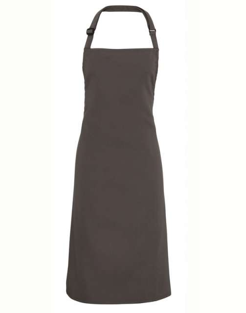 Premier Polyester Bib Apron - šedá