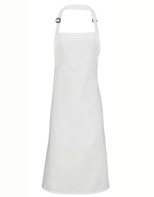 Premier Polyester Bib Apron - Weiß 