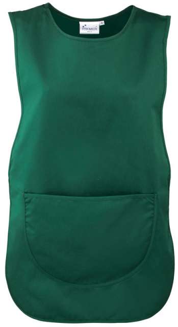 Premier Women's Pocket Tabard - zelená