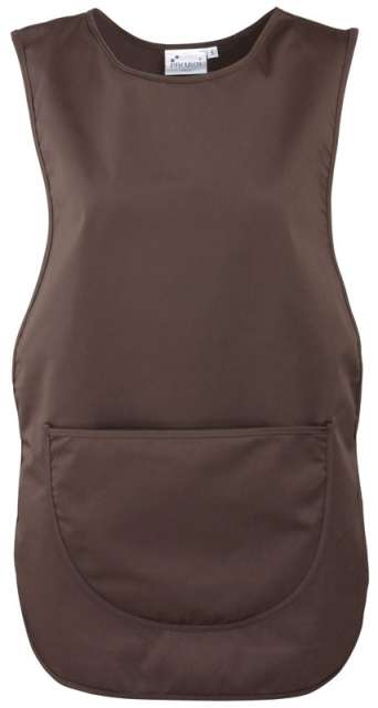 Premier Women's Pocket Tabard - hnedá