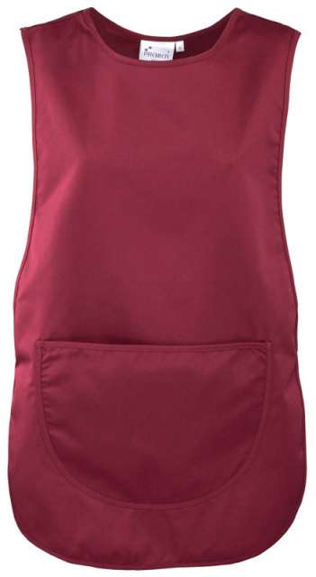 Premier Women's Pocket Tabard - červená