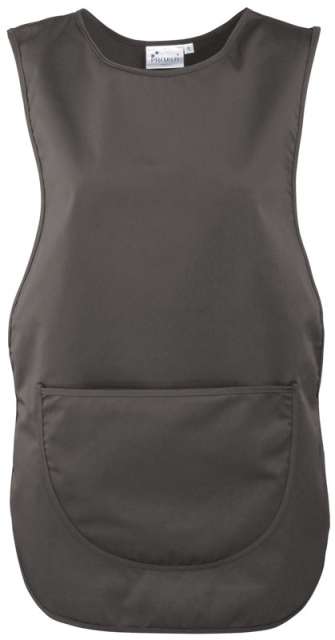 Premier Women's Pocket Tabard - šedá