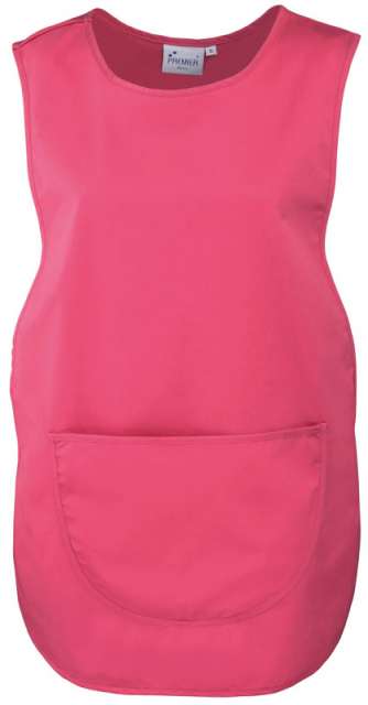 Premier Women's Pocket Tabard - růžová