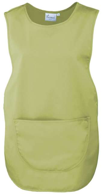 Premier Women's Pocket Tabard - zelená