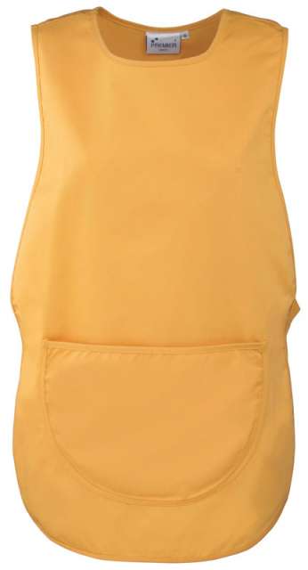 Premier Women's Pocket Tabard - žltá