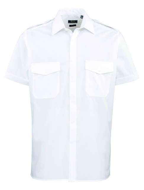 Premier Men’s Short Sleeve Pilot Shirt - Premier Men’s Short Sleeve Pilot Shirt - 