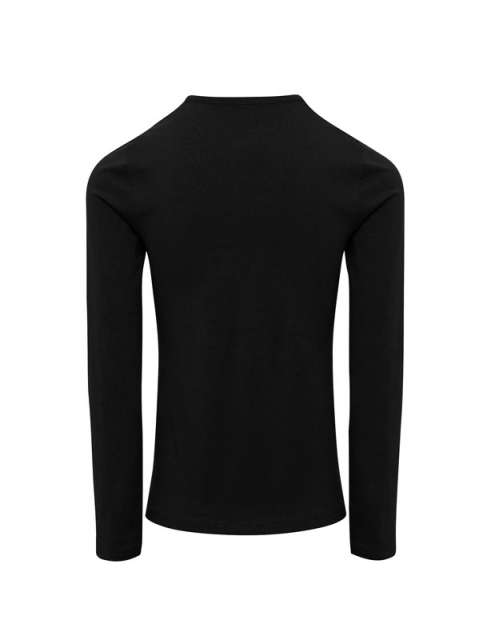 Premier Women's Long John Roll Sleeve Tee - černá