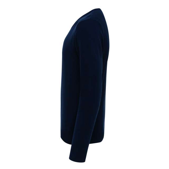 Premier 'essential' Acrylic Men's V-neck Sweater - blue