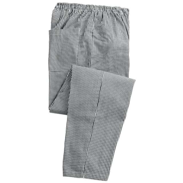 Premier Chef's Pull-on Trousers - schwarz