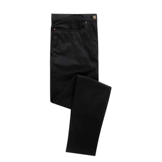 Premier Men's Performance Chino Jeans - čierna