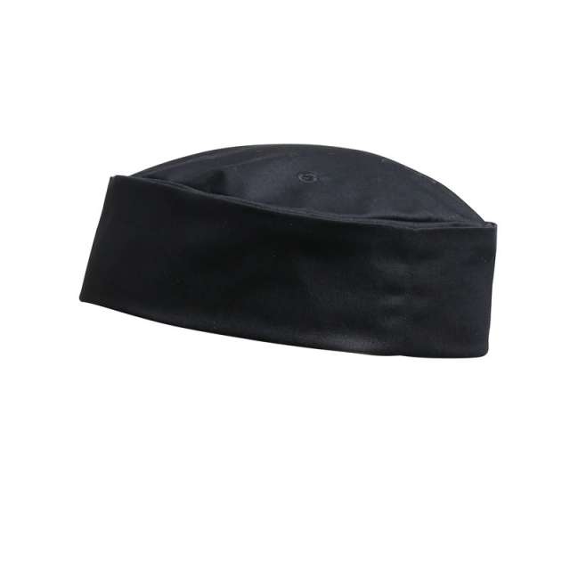 Premier Turn-up Chef’s Hat - black