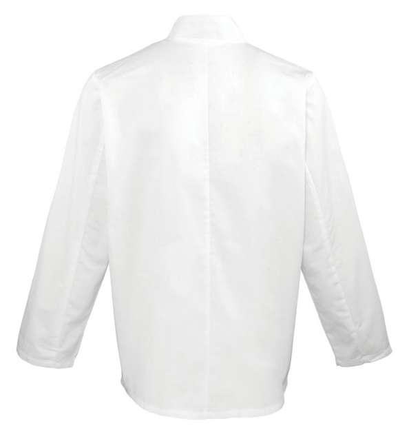 Premier Long Sleeve Chef’s Jacket - biela