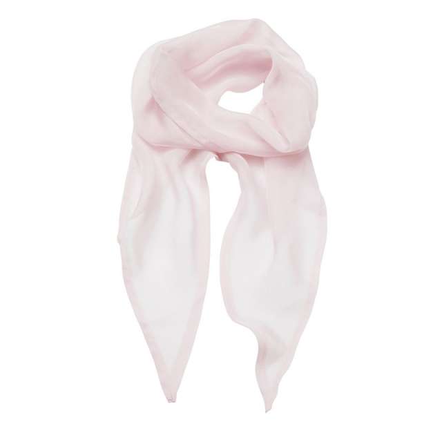 Premier 'colours Collection' Plain Chiffon Scarf - ružová