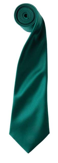 Premier 'colours Collection' Satin Tie - Premier 'colours Collection' Satin Tie - Forest Green