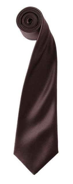 Premier 'colours Collection' Satin Tie - Bräune