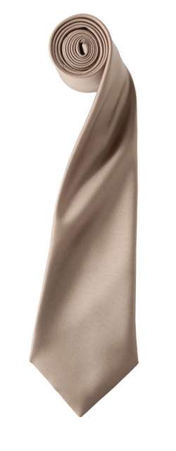 Premier 'colours Collection' Satin Tie - brown