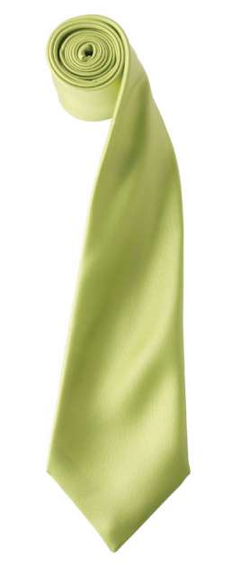 Premier 'colours Collection' Satin Tie - green