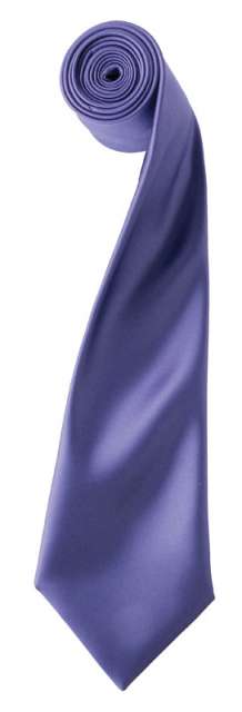 Premier 'colours Collection' Satin Tie - Violett