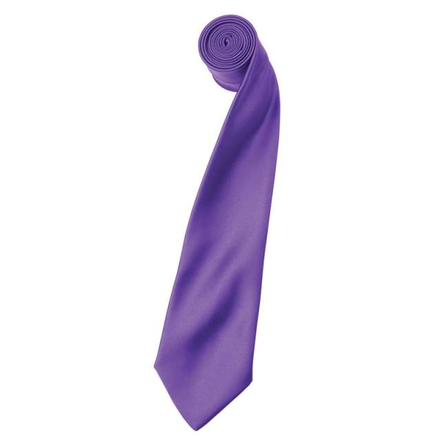 Premier 'colours Collection' Satin Tie - fialová