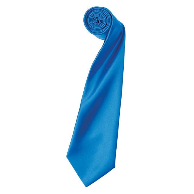 Premier 'colours Collection' Satin Tie - blue