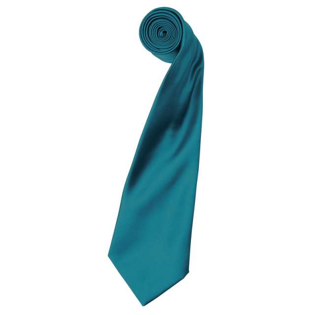 Premier 'colours Collection' Satin Tie - Premier 'colours Collection' Satin Tie - Antique Jade Dome