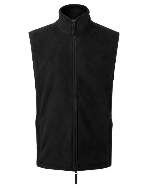 Premier Men's 'artisan' Fleece Gilet - Premier Men's 'artisan' Fleece Gilet - Black