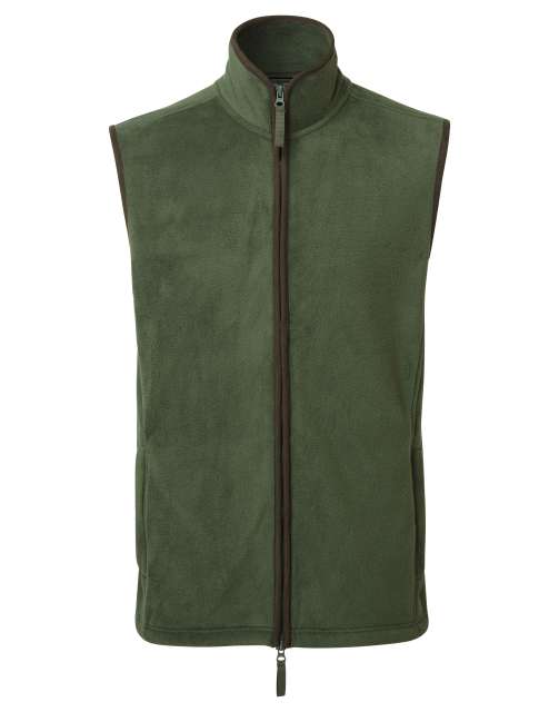 Premier Men's 'artisan' Fleece Gilet - Grün