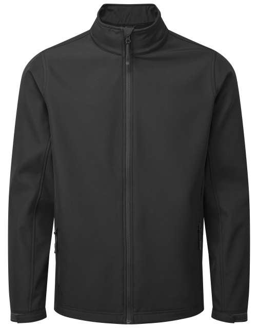 Premier Men’s Windchecker® Printable & Recycled Softshell Jacket - black