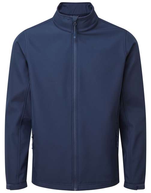 Premier Men’s Windchecker® Printable & Recycled Softshell Jacket - modrá