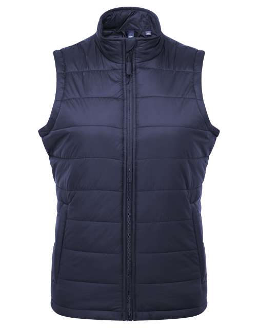 Premier Women's 'recyclight' Padded Gilet - blau